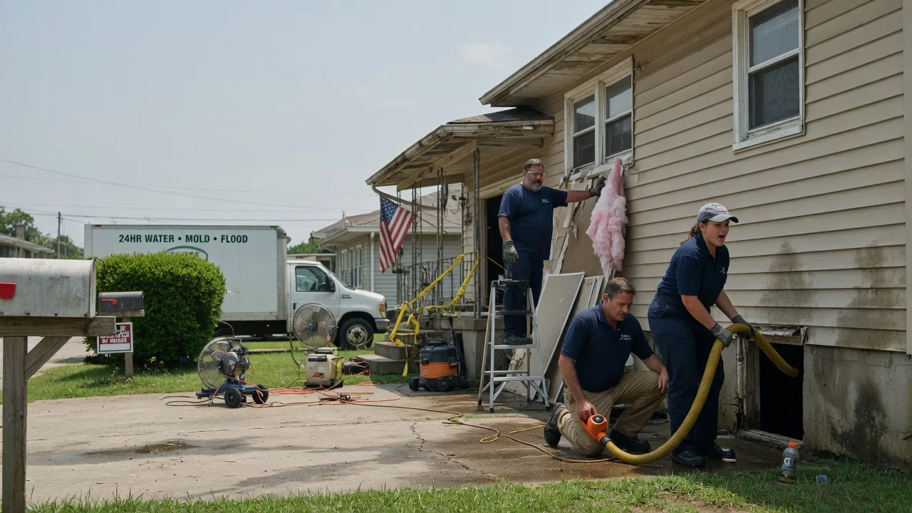 Water Damage Repair in Hope, RI near me